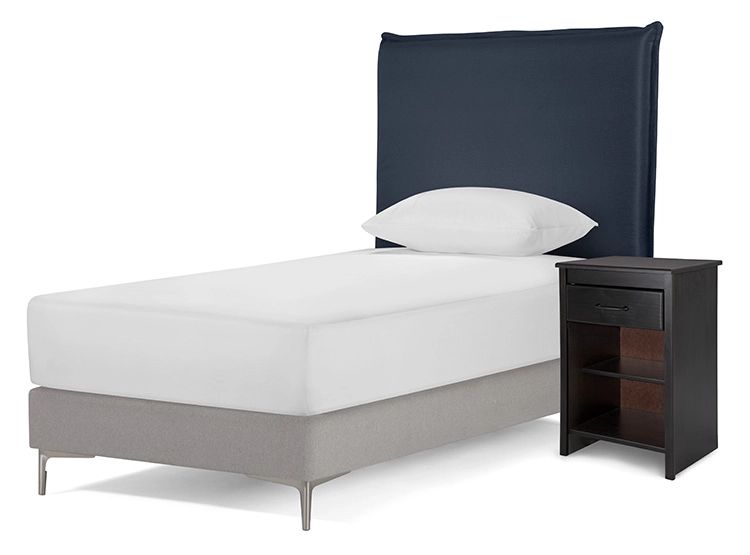 SET DE MUEBLES ROSEN MAURICE 1-2 PLAZAS MADERA AZUL MARINO - 2