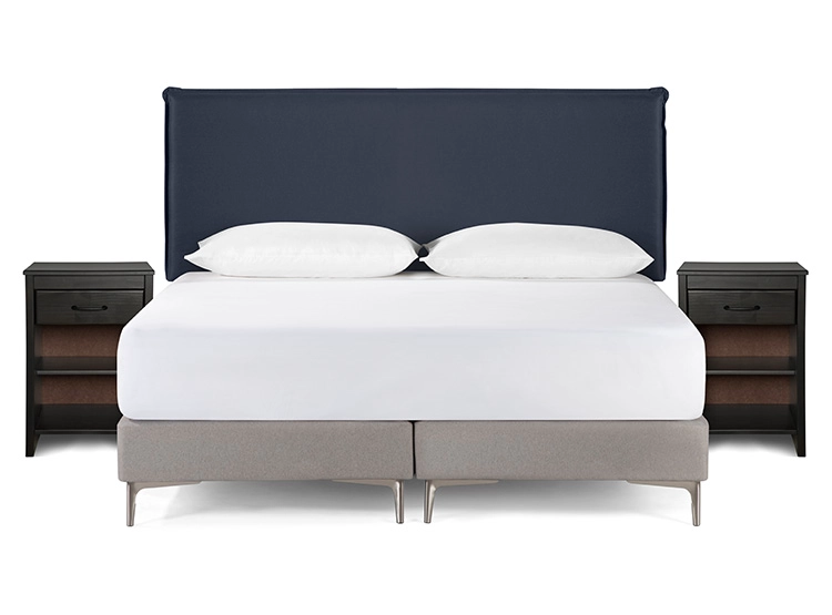 SET DE MUEBLES ROSEN MAURICE KING MADERA AZUL MARINO - 1