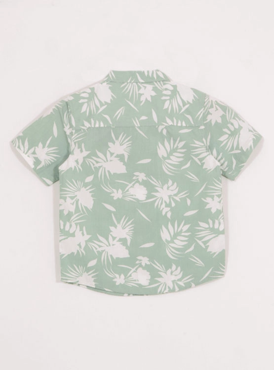 CAMISA MANGA CORTA ALGODÓN NIÑO HARVEST PRINT - 2