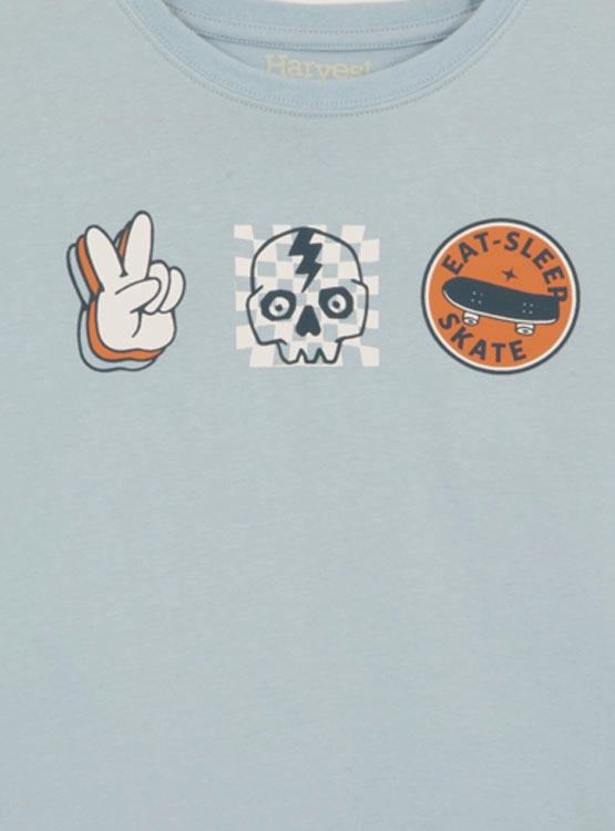 POLERA MANGA LARGA ALGODÓN NIÑO HARVEST PRINT - 3