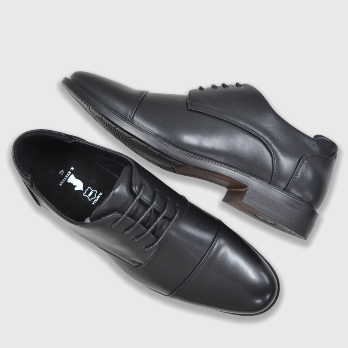 ZAPATOS HOMBRE KENNETH STEVENS NEGRO KING - 3