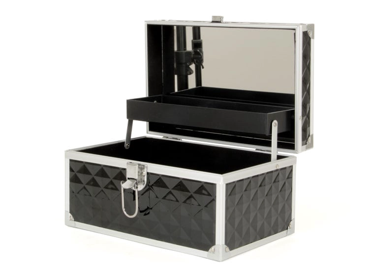 MALETA DE MAQUILLAJE BE MINE NEGRO - 2