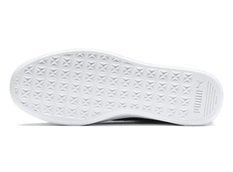 ZAPATILLAS MUJER PUMA URBANAS NEGRO VIKKY STACKED CUERO - 6