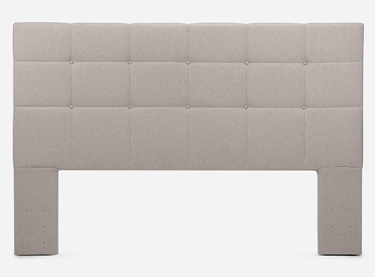 JUEGO DE DORMITORIO ROSEN CAMA EUROPEA ART4 + RESPALDO ISSEY NIEBLA - 3