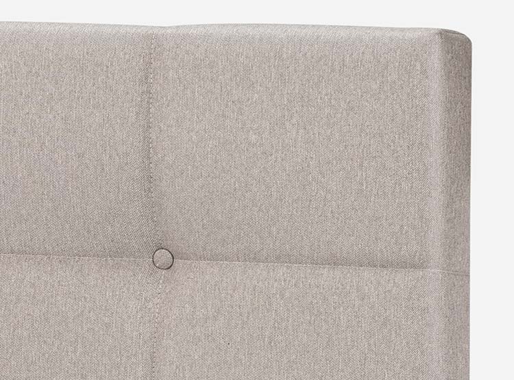 JUEGO DE DORMITORIO ROSEN CAMA EUROPEA ART4 + RESPALDO ISSEY NIEBLA - 5