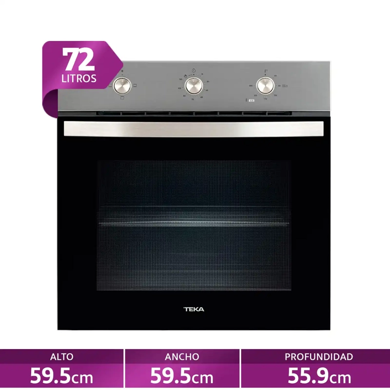 HORNO ELÉCTRICO TEKA EMPOTRABLE 72L HBB-4460 SS