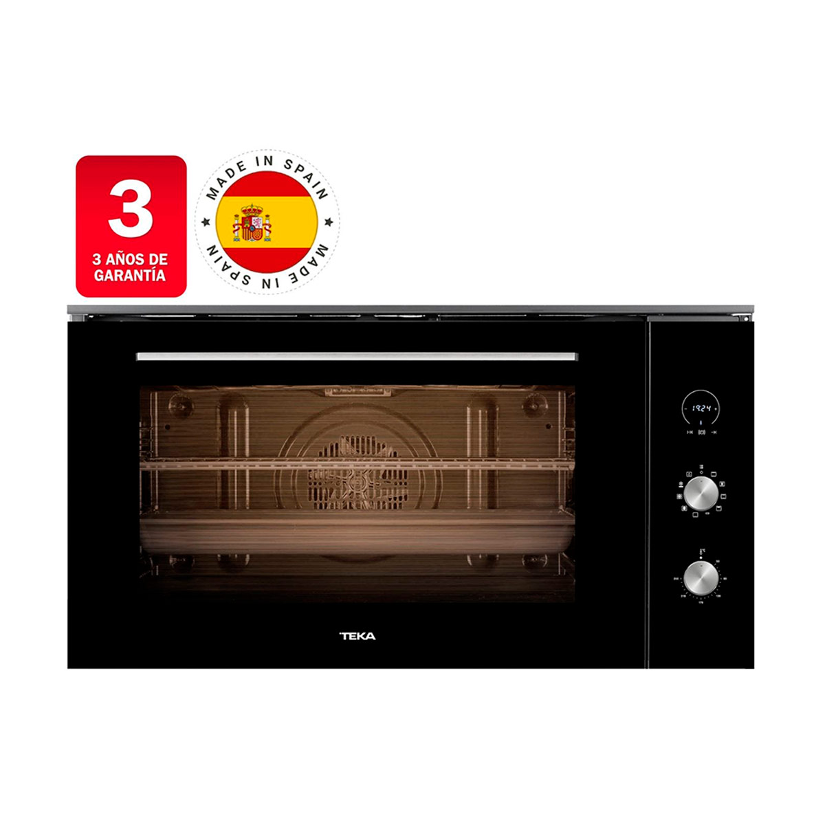 HORNO ELÉCTRICO TEKA EMPOTRABLE 91L HLF 9400 BK FL - 6