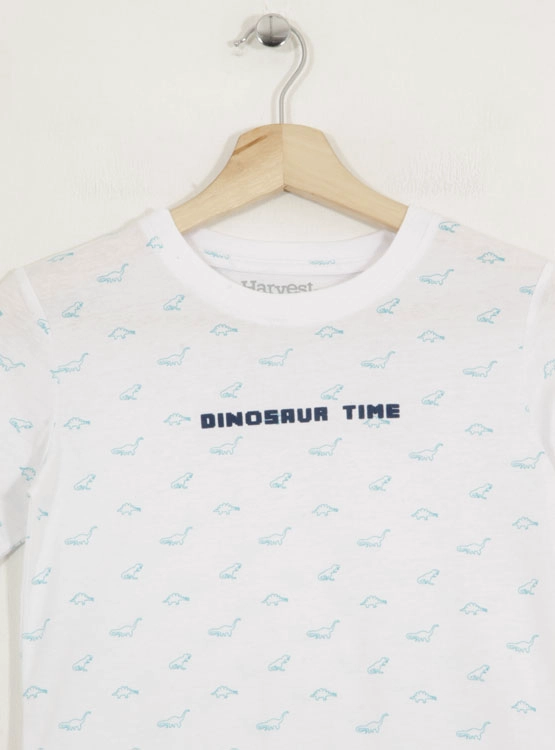 POLERA MANGA CORTA NIÑO HARVEST MINI PRINT - 3