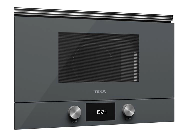 MICROONDAS TEKA 22 L ML 8220 EMPOTRADO STONE GREY SIN PLATO GIRATORIO - 2