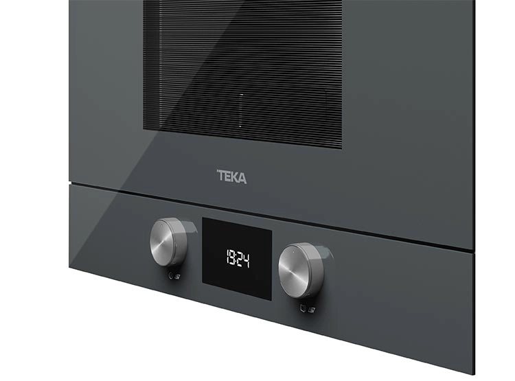 MICROONDAS TEKA 22 L ML 8220 EMPOTRADO STONE GREY SIN PLATO GIRATORIO - 3