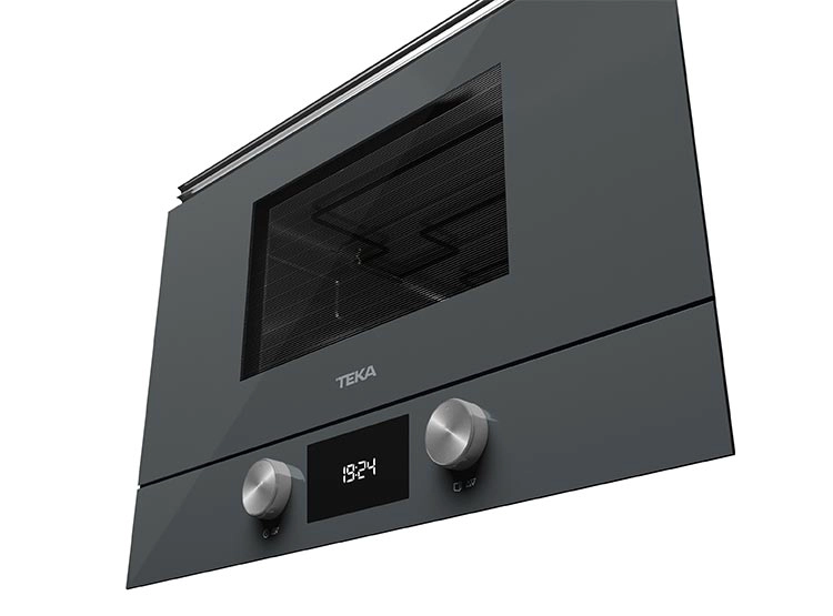 MICROONDAS TEKA 22 L ML 8220 EMPOTRADO STONE GREY SIN PLATO GIRATORIO - 5