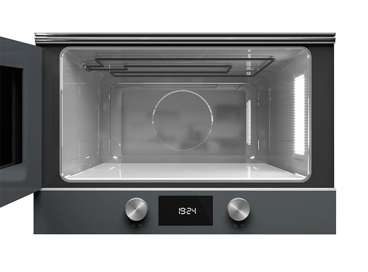 MICROONDAS TEKA 22 L ML 8220 EMPOTRADO STONE GREY SIN PLATO GIRATORIO - 6