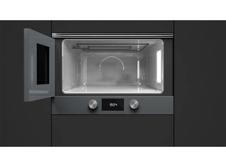MICROONDAS TEKA 22 L ML 8220 EMPOTRADO STONE GREY SIN PLATO GIRATORIO - 9