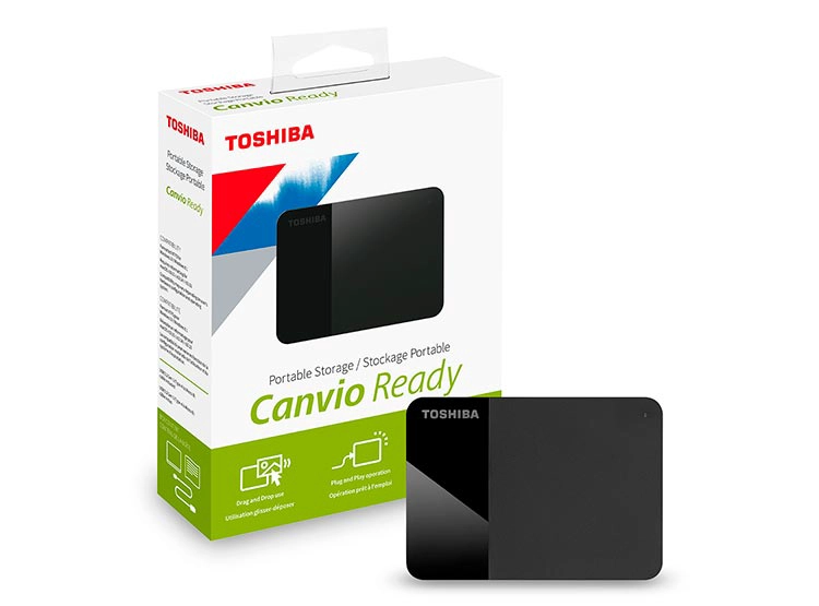 DISCO DURO TOSHIBA CANVIO READY 2TB  - 15