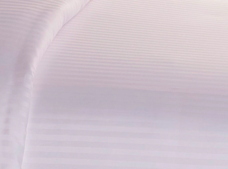 CUBREPLUMÓN RIPLEY HOME JACQUARD STRIPES KING BLANCO - 2
