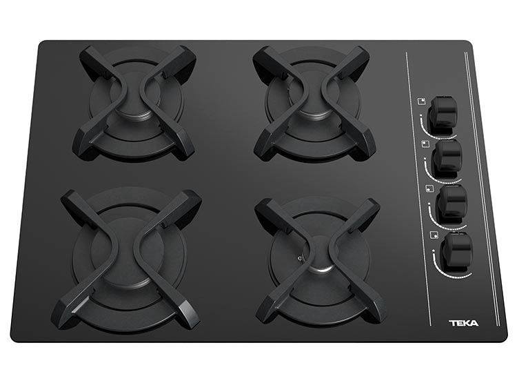 ENCIMERA GAS NATURAL TEKA 4 PLATOS GBC 64003 KBN - 4