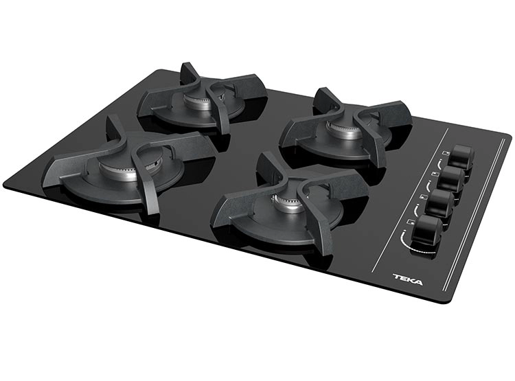 ENCIMERA GAS NATURAL TEKA 4 PLATOS GBC 64003 KBN - 5