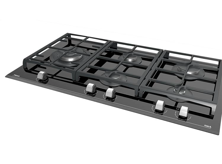 ENCIMERA GAS TEKA 5 PLATOS GZC 95320 XBB BUT - 4
