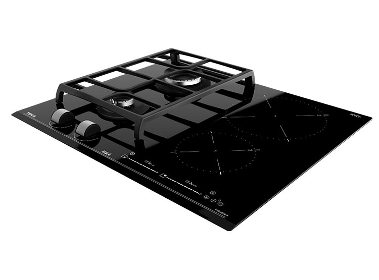ENCIMERA GAS PLACAS DE INDUCCIÓN TEKA 4 PLATOS JZC 64322 - 4