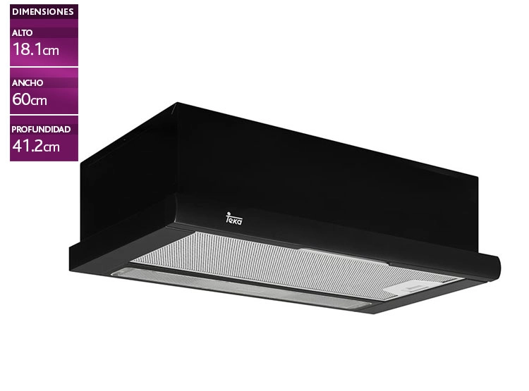 CAMPANA INTEGRABLE TEKA 60 CM TL-6310 BK