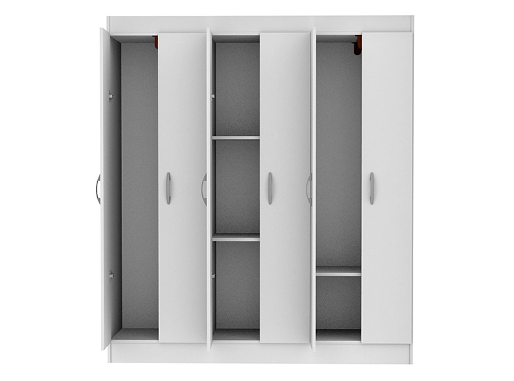 CLOSET CIC LAREDO BLANCO 6P - 3