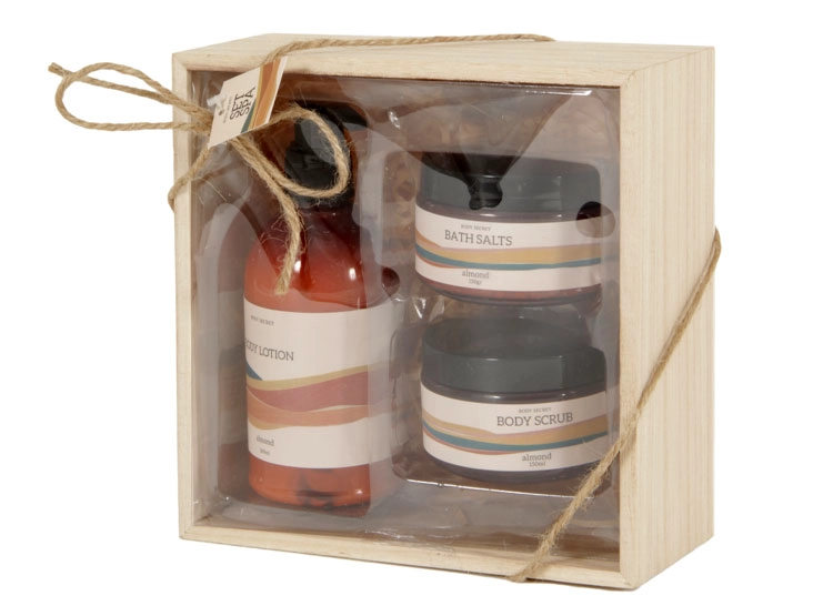 SET CORPORAL BODY SECRET TRÍO BLACK WOOD - 2