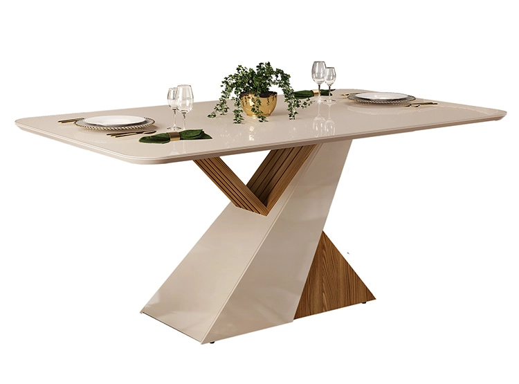 JUEGO DE COMEDOR ALTAVISION VEGA JADE CARVAL LIN NEVE 6 SILLAS BLANCO - 3