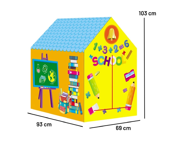 CARPA INFANTIL KIDSCOOL SCHOOL HOUSE - 3