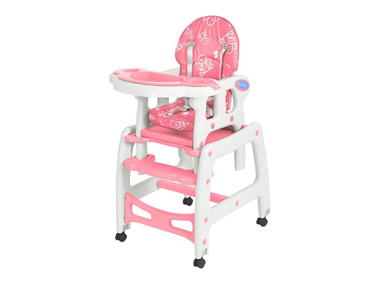 SILLA COMER KIDSCOOL NEW ROSADO - 1