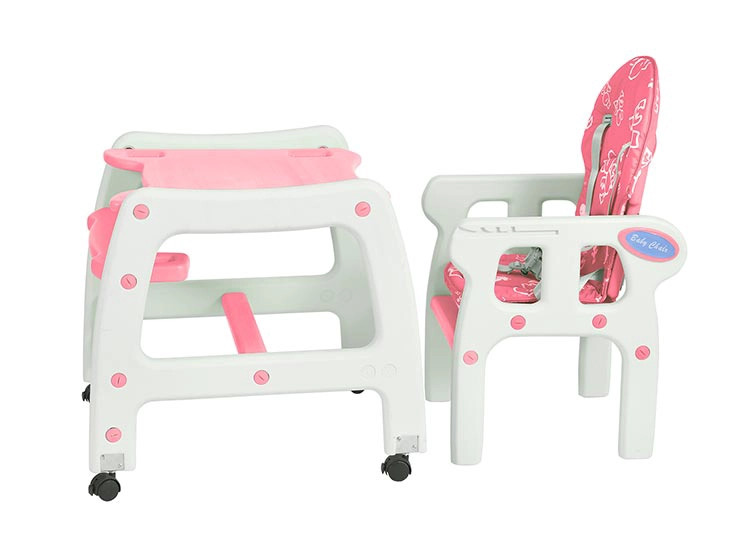 SILLA COMER KIDSCOOL NEW ROSADO - 4