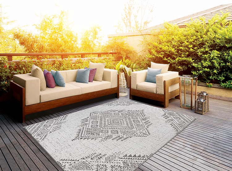 ALFOMBRA IDETEX SISAL URBAN NÓRDICO 160 X 230 CM LINO - 3