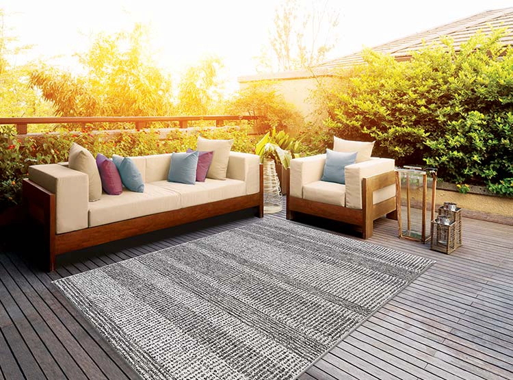 ALFOMBRA IDETEX SISAL URBAN NÓRDICO 240 X 340 CM GRIS - 3