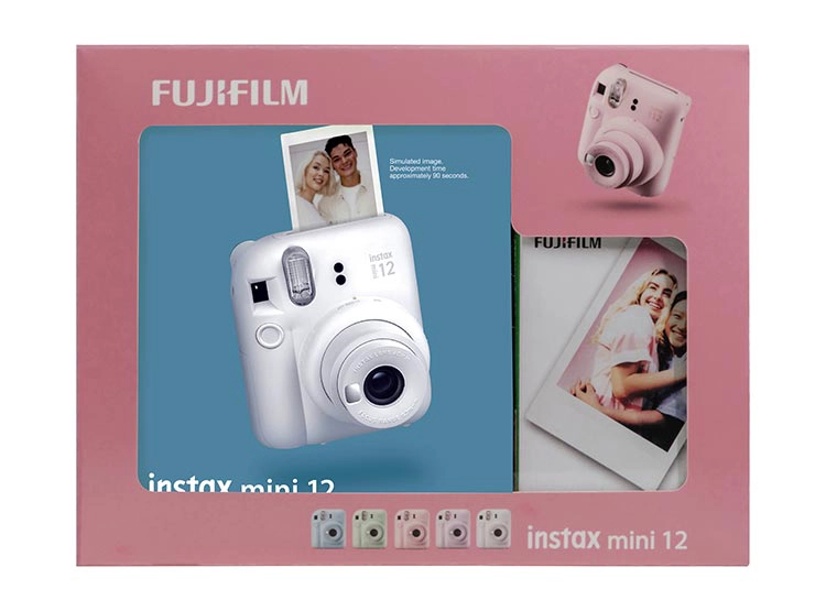 KIT FUJI MINI 12 BLANCO + FILM 10 - 3