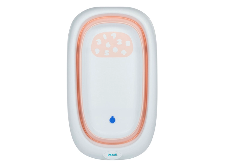BAÑERA INFANTI NÚMEROS PLEGABLE ROSADO - 3