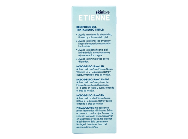 SET SERUM FACIAL ETIENNE TRIPLE 30 ML - 5