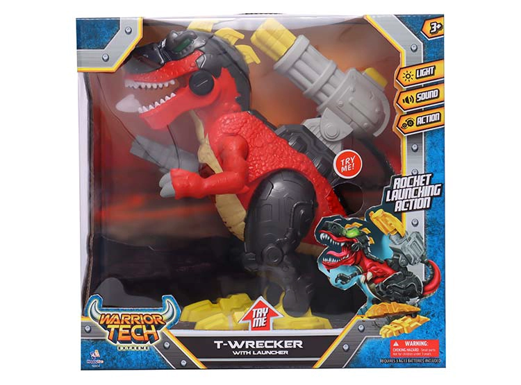 DINOSAURIO ULTRA TOYS T-WRECKER LUZ Y SONIDO / MODELO ALEATORIO - 14