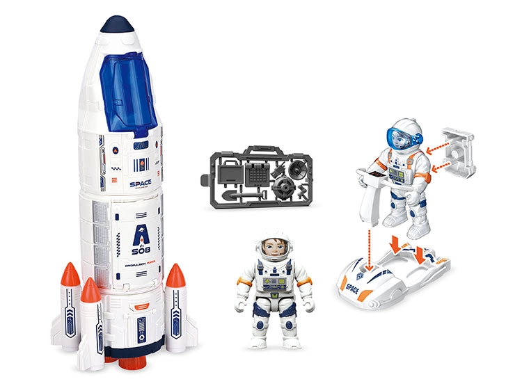 SET DE JUEGO ULTRA TOYS ESPACIO ASTRONAUTA Y COHETE - 1