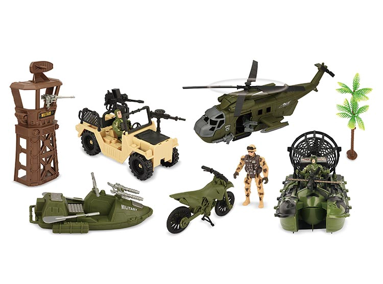 SET DE JUEGO ULTRA TOYS MILITAR GIGANTE VERDE - 2