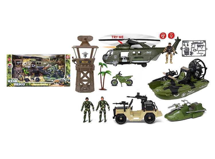 SET DE JUEGO ULTRA TOYS MILITAR GIGANTE VERDE - 3