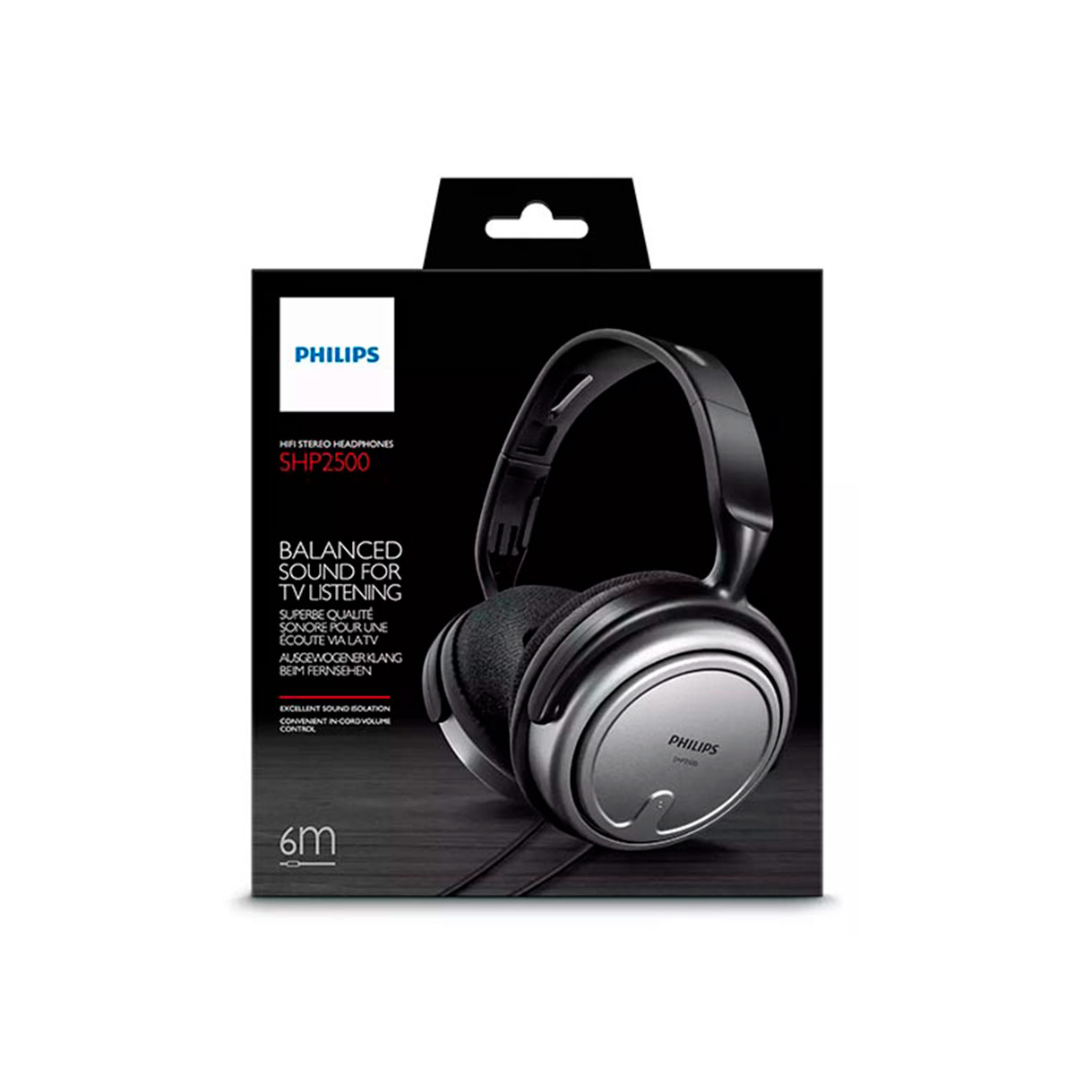 AUDÍFONOS PHILIPS SHP2500 WIRED - 3
