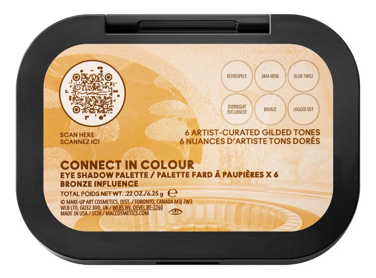 PALETA SOMBRA DE OJOS MAC CONNECT IN COLOUR EYE SHADOW 6.25 GR - 3