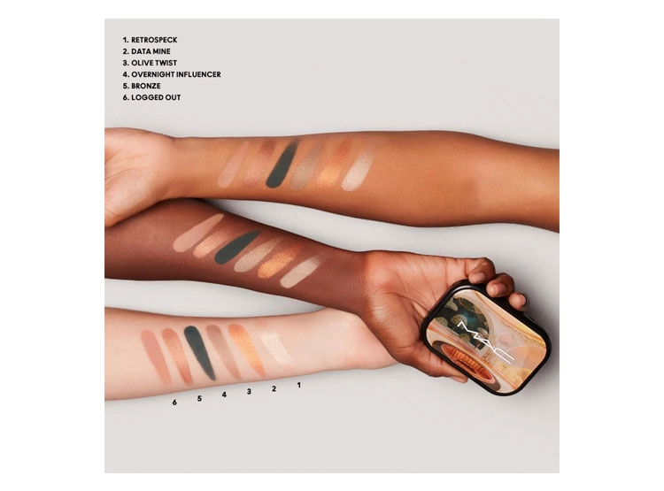 PALETA SOMBRA DE OJOS MAC CONNECT IN COLOUR EYE SHADOW 6.25 GR - 8