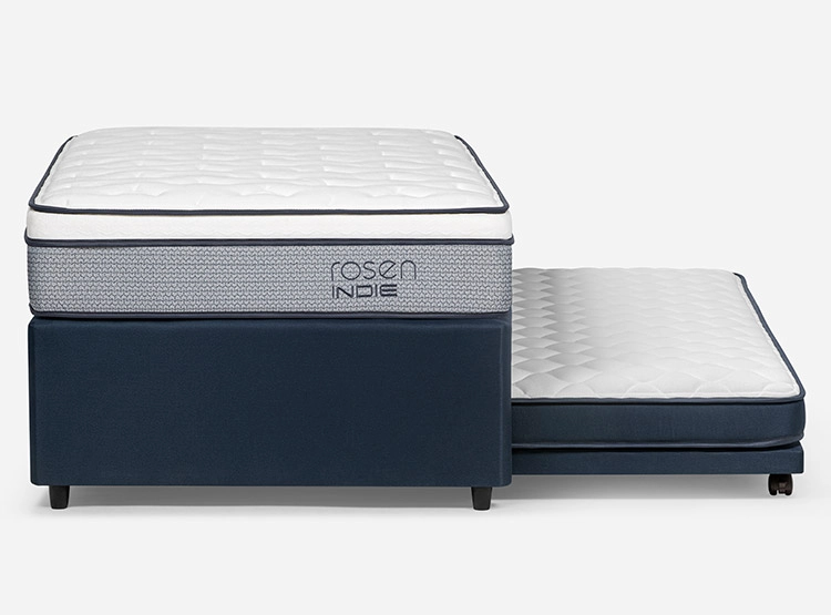 CAMA DIVAN ROSEN INDIE 1.5 PLAZAS AZUL - 4