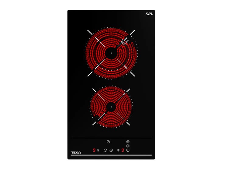 ENCIMERA ELÉCTRICA VITROCERÁMICA TEKA 2 PLATOS TZC 32320 BK TTC