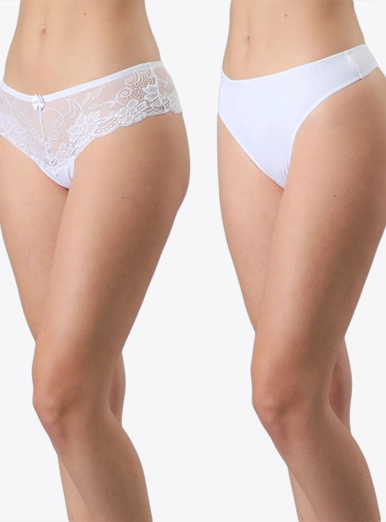 2 PACK COLALESS MUJER FLORES 10755 - 1