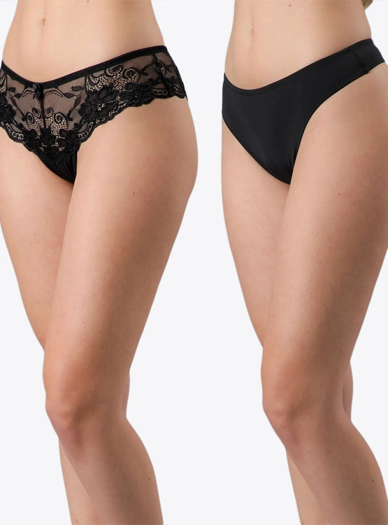2 PACK COLALESS MUJER FLORES 10755 - 1