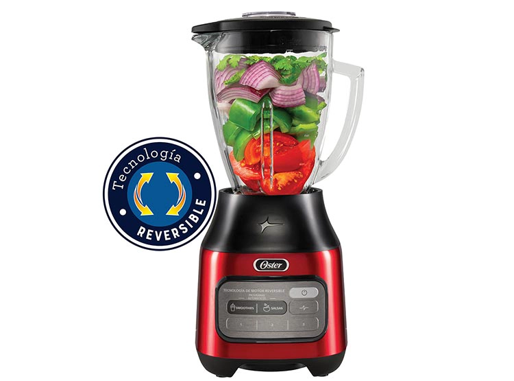 LICUADORA OSTER BLSTPEG-CRT-052 800W 1.5 L REVERSIBLE 2 PROGRAMAS AUTOMÁTICOS 3 VELOCIDADES MÁS PULSO