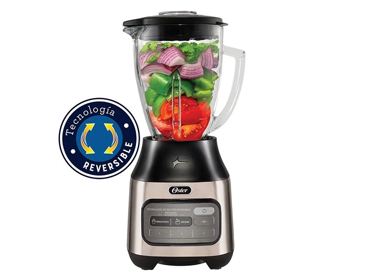 LICUADORA OSTER BLSTPEG-NRT-052 800W 1.5 L REVERSIBLE 2 PROGRAMAS AUTOMÁTICOS 3 VELOCIDADES MÁS PULSO
