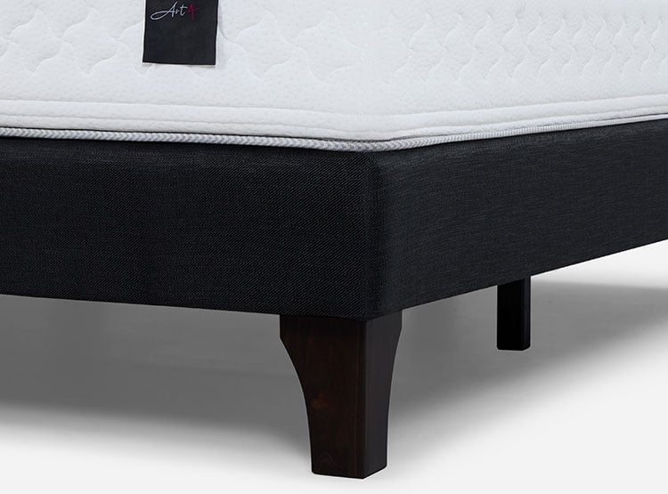 JUEGO DE DORMITORIO ROSEN CAMA EUROPEA ART 4 2 PLAZAS + RESPALDO CONNOR - 5
