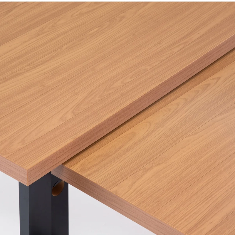 MESA DE CENTRO ROCA YULTON ROBLE CAFÉ NEGRO 89.5 X 53 CM - 9